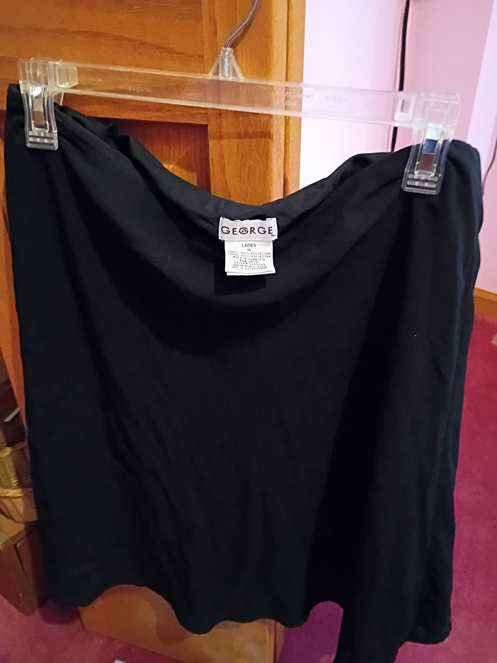George Women's Black Skirt